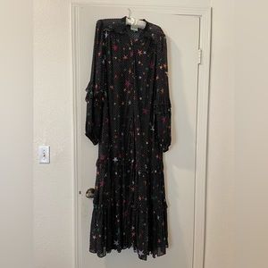 Farm Rio night sky maxi dress